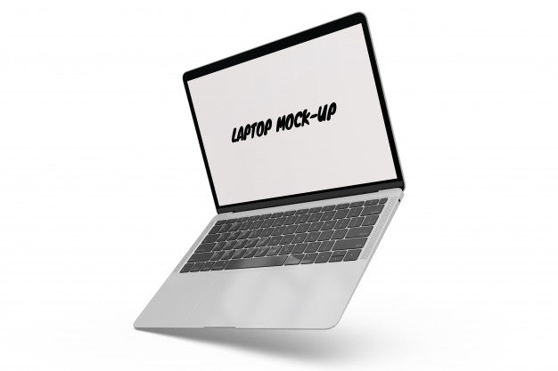 Free Laptop Mock-Up Isolated Psd