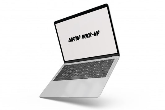 Free Laptop Mock-Up Isolated Psd