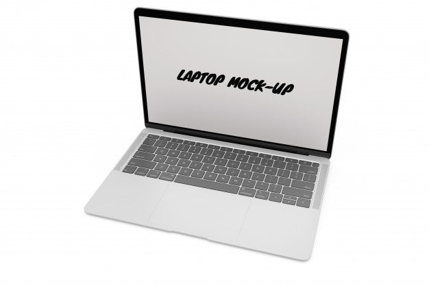 Free Laptop Mock-Up Isolated Psd