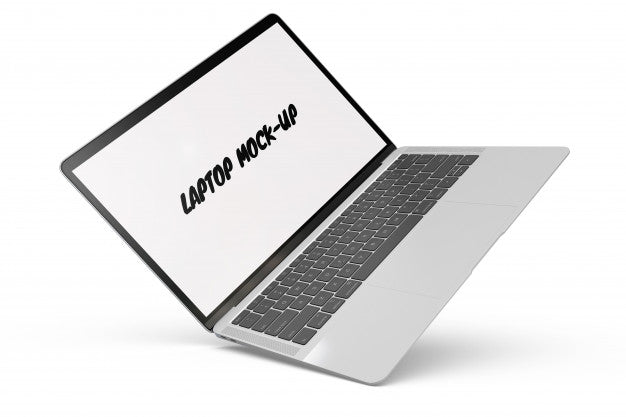 Free Laptop Mock-Up Isolated Psd