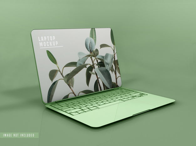 Free Laptop Mockup Design Psd