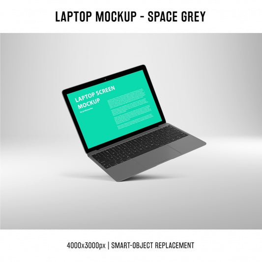 Free Laptop Screen Mockup Psd