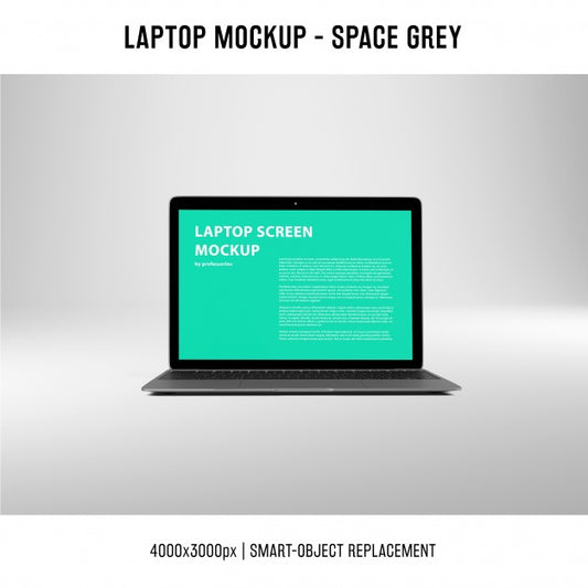 Free Laptop Screen Mockup Psd