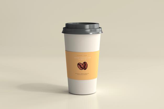 Free Large Size Paper Coffee Cup Mockup Psd