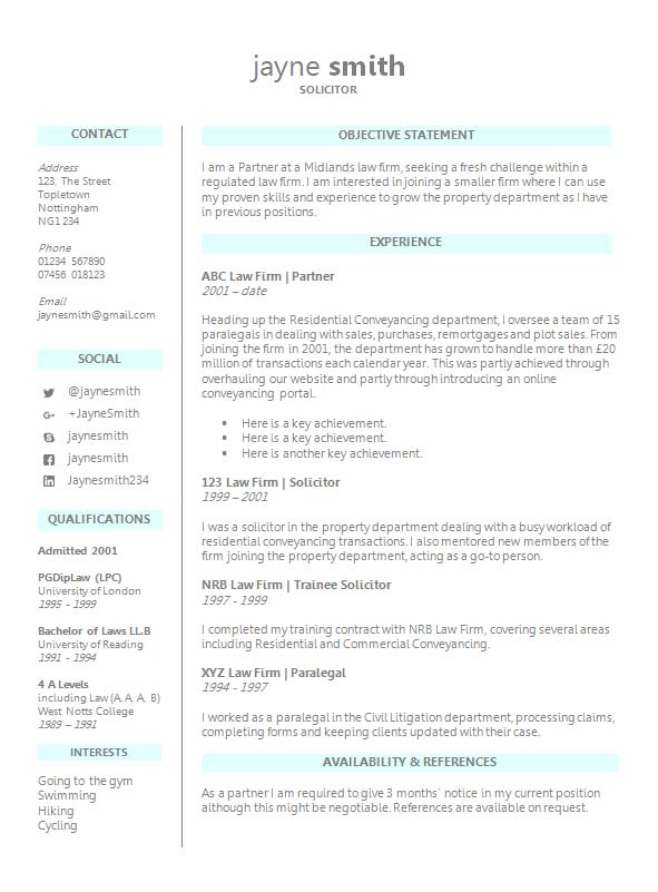 Free Legal CV Resume Template in Microsoft Word (DOCX) Format ...