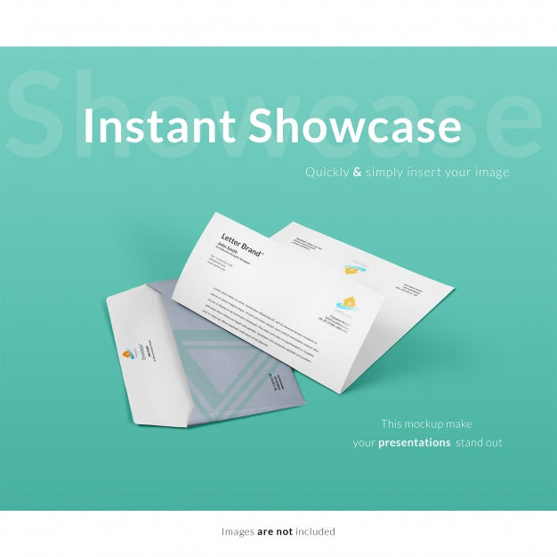 Free Letter Mock Up Psd