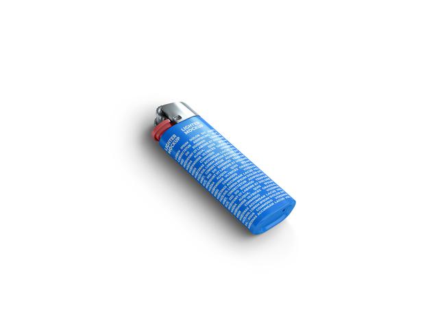 Free Lighter Mockup Template Psd