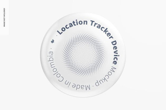 Free Location Tracker Device Mockup Psd