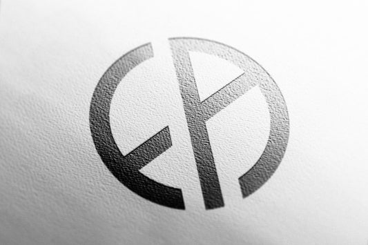 Free Logo Mockup Close Up White Paper Psd