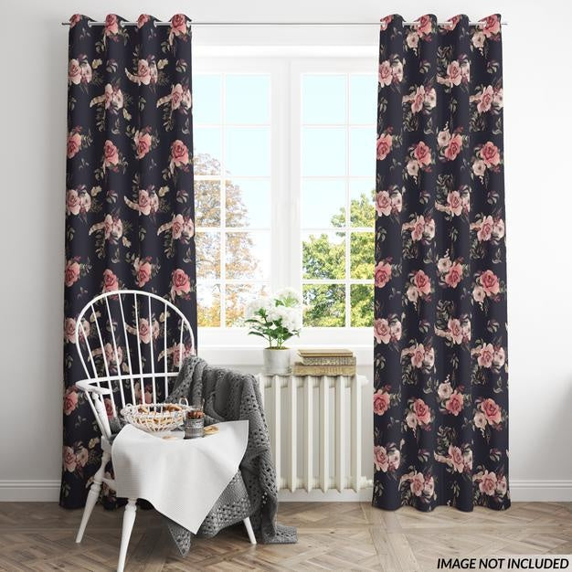 Free Long Curtains Psd