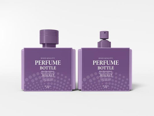 Free Luxury Perfume Bottle Mockup Psd