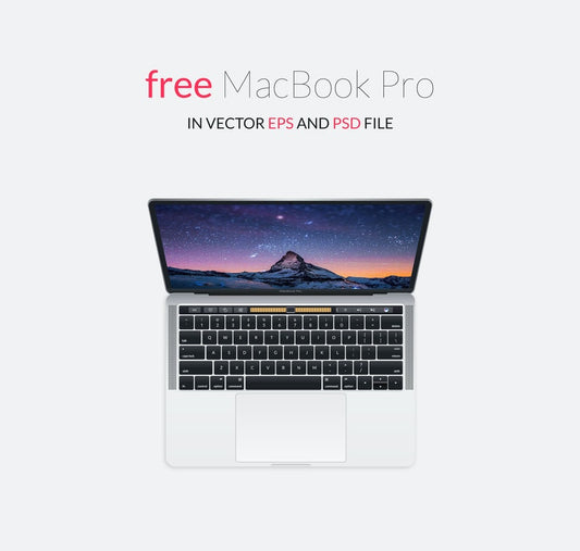 Free Macbook Pro Mockup