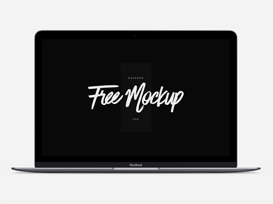 Free Macbook Psd Mockup