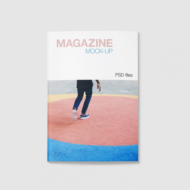 Free Magazine Mock Up Design Psd