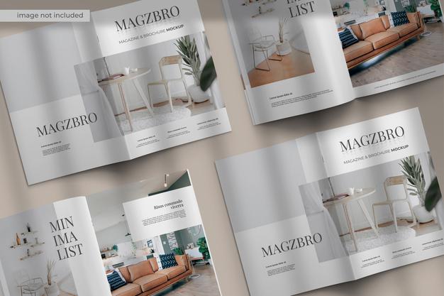 Free Magazine Mockup Psd