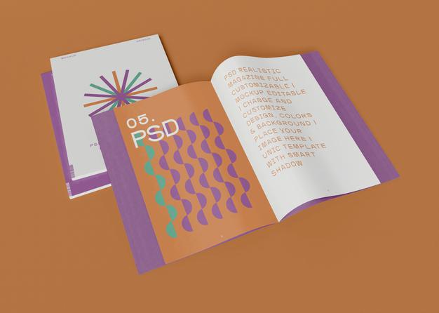 Free Magazine Mockup Psd