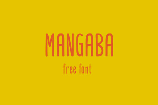 Free Mangaba Handrawn Display Font