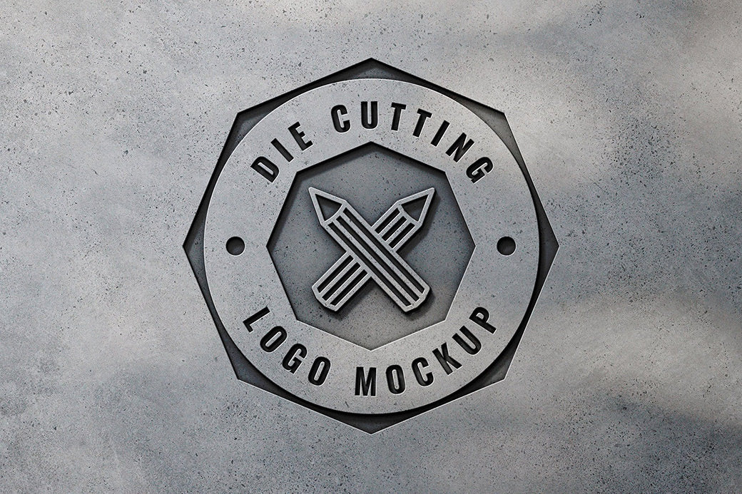 Free Manufacture Logo Mockup