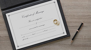 Free Marriage Certificate Template & Mockup Psd