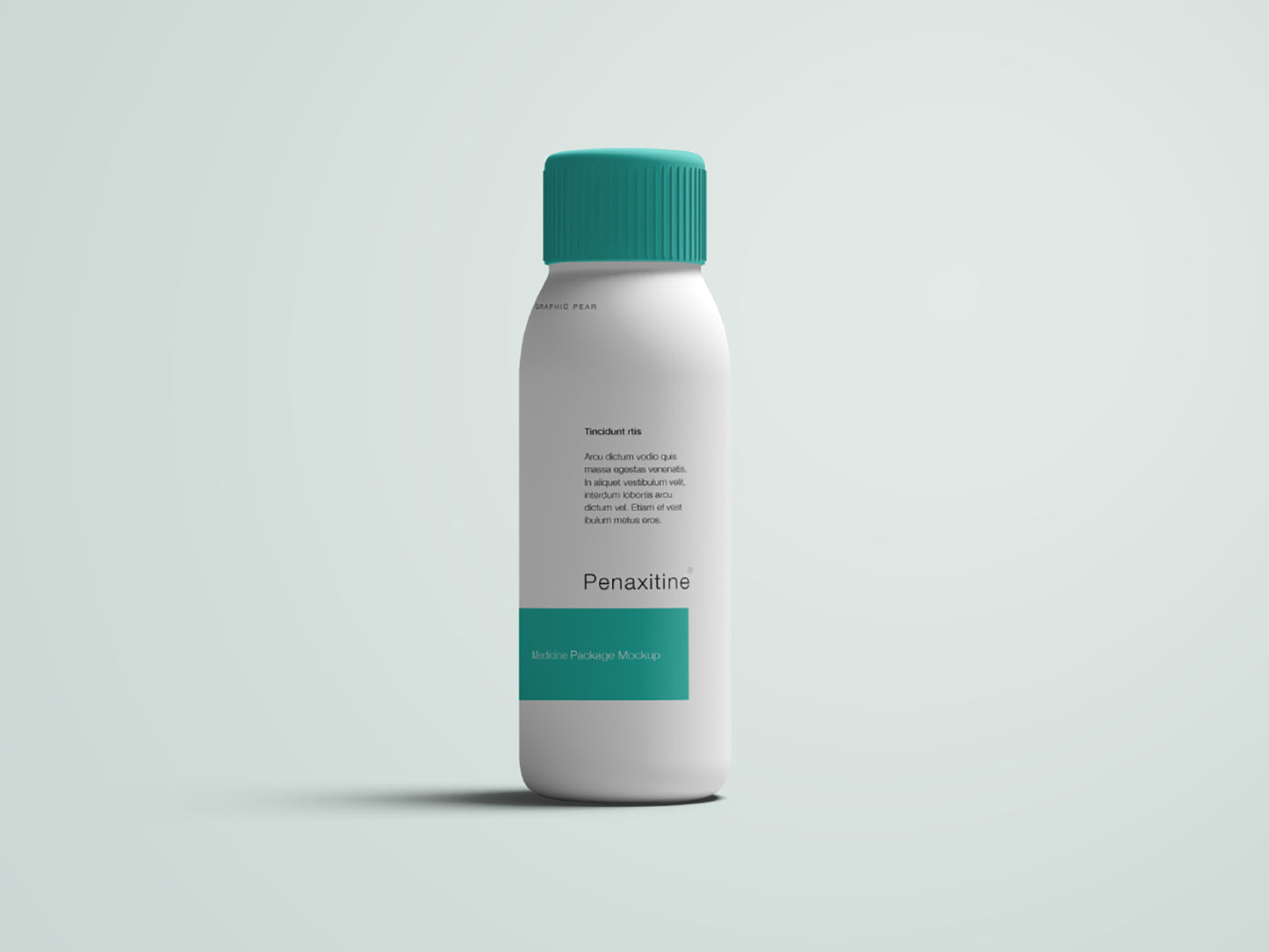 Free Medicine Bottle Mockup