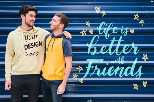 Free Medium Shot Friends Looking At Each Other Psd