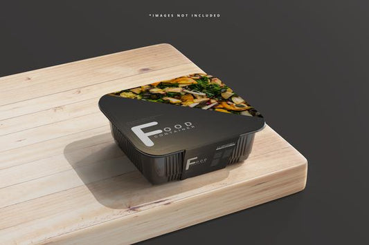 Free Medium Size Food Container Mockup Psd