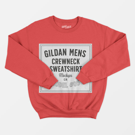 Free Mens Crewneck Sweatshirt Psd