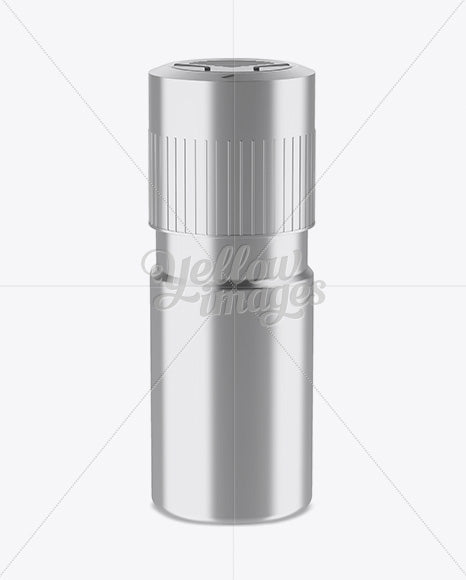 Free Metallic Plastic Deodorant Mockup (High-Angle Shot)