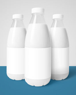 Free Milk Bottle Psd Mockup In 4K