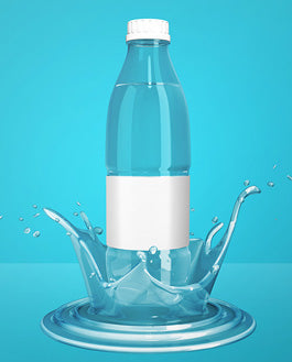 Free Mineral Water Bottle – Psd Mockup