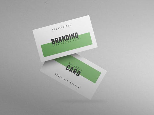 Free Minimal Business Card Mockup Psd