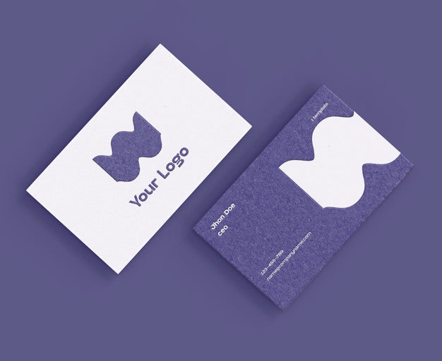 Free Minimal Business Card Mockup Psd