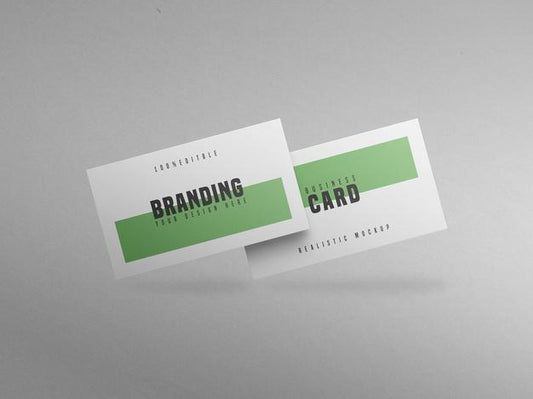 Free Minimal Business Card Mockup Psd