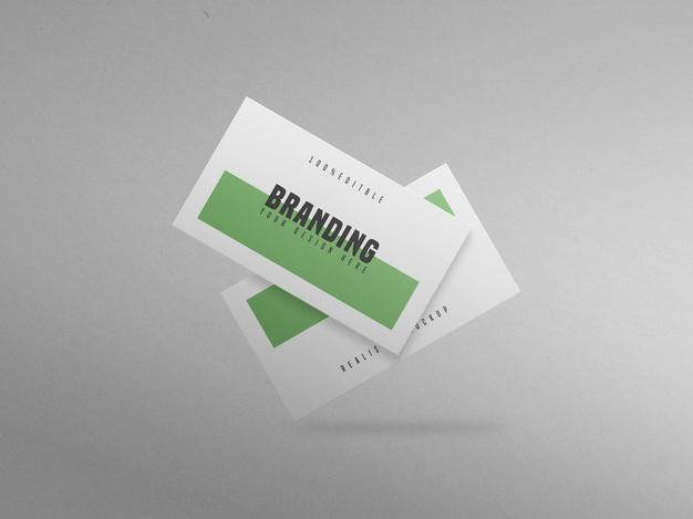 Free Minimal Business Card Mockup Psd