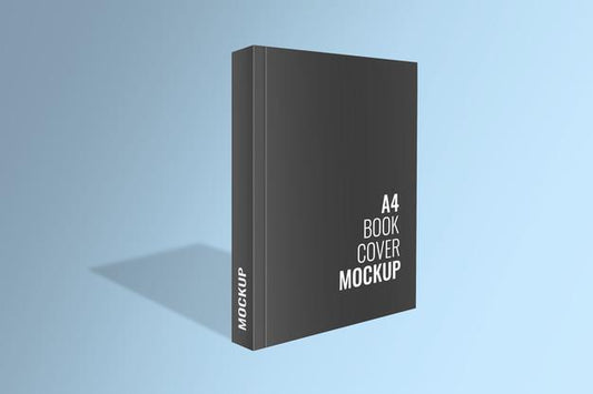 Free Minimal Cover Book Mockup Psd