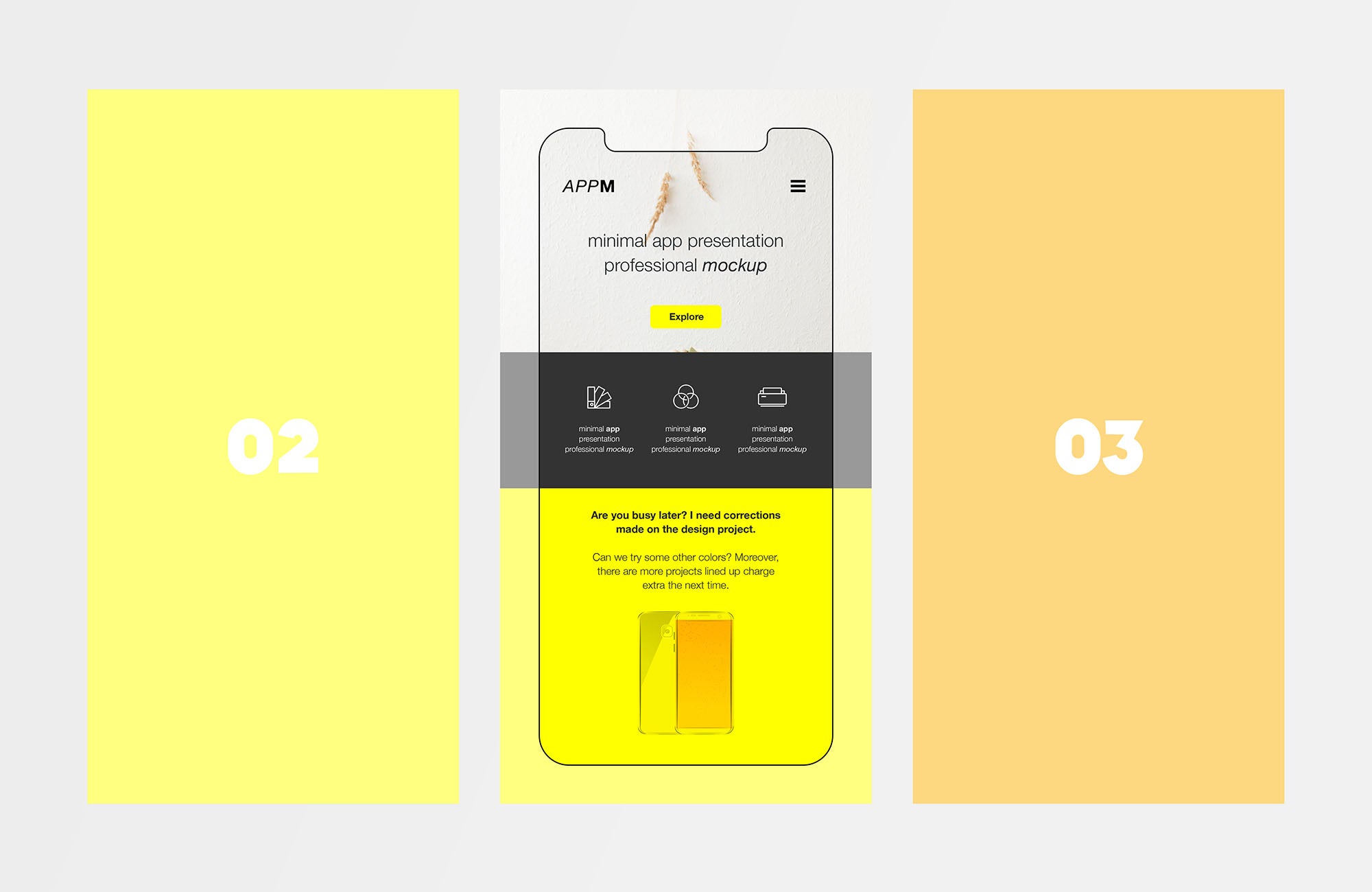 Free App Mockups – CreativeBooster