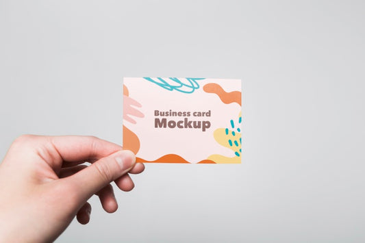 Free Minimalist Business Card Mockup Psd
