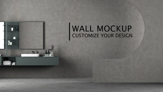 Free Minimalist Concept Interior Design Psd