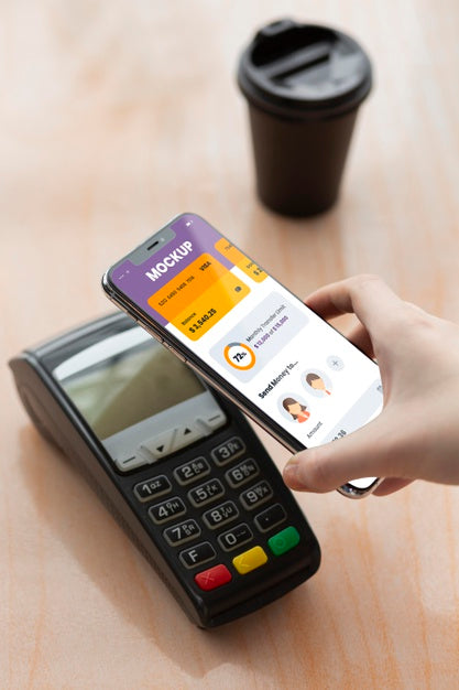 Free Mobile Payment Application Mock-Up Psd