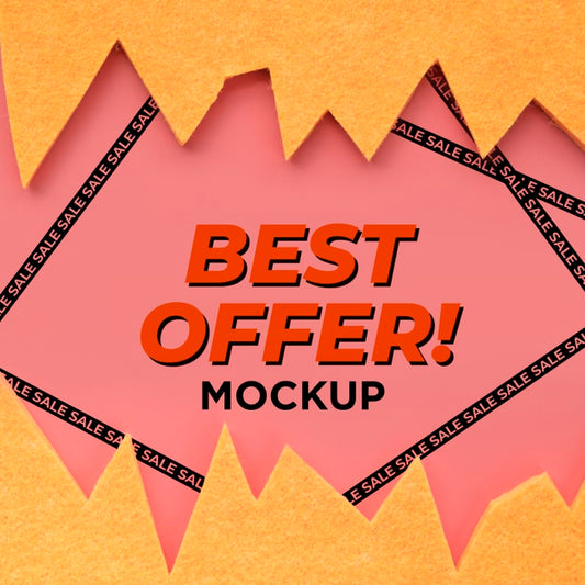 Free Mock-Up Best Offer Psd