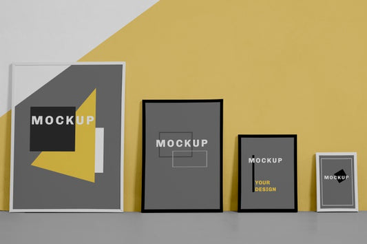 Free Mock Up Frame Of Different Sizes Psd