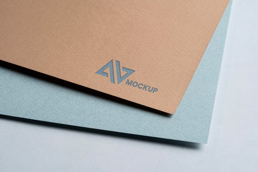 Free Mock-Up Logo Design Business On Envelopes Psd