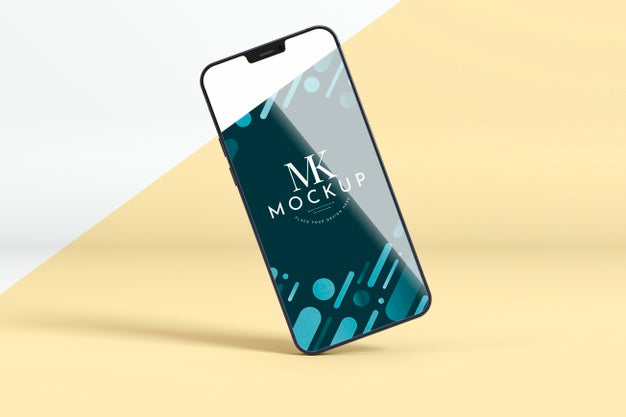 Free Mock-Up New Phone Psd