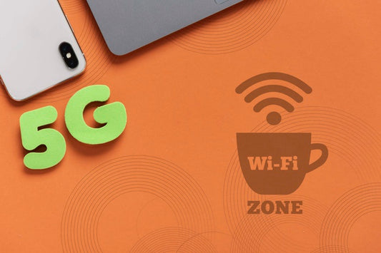 Free Mock-Up Wifi Connection For Devices Psd