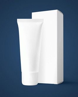 Free Mockup For Cosmetic Tube And Box