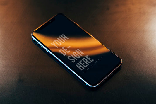 Free Mockup Of A Mobile Phone Screen Psd