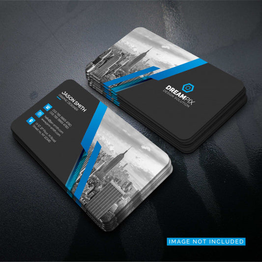 Free Mockup Of Business Card With Photo Of City Psd