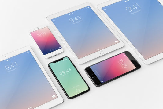 Free Mockup Of Various Devices Psd