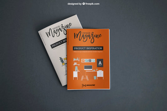 Free Mockup With Covers Psd