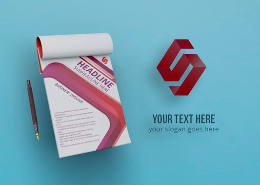 Free Modern Design Template For Mock-Up Psd